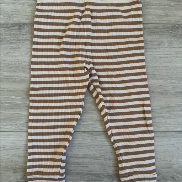 7 Neutral & Pink Legging Bundle - Stripes, Polka Dots & Floral - Picture 9 of 9